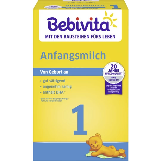 Anfangsmilch 1 Von Geburt An 500G