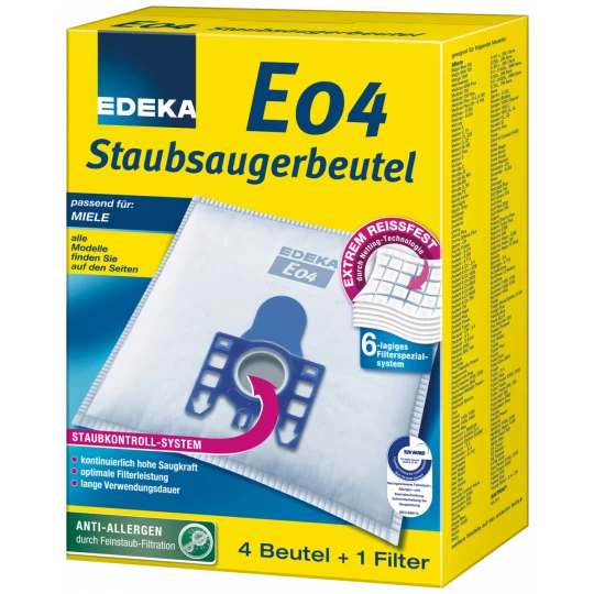 Staubsaugerbeutel E04 4ST